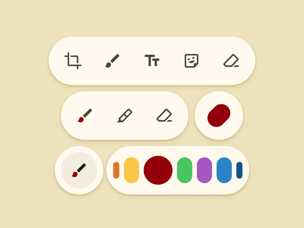 Android Annotation Bar